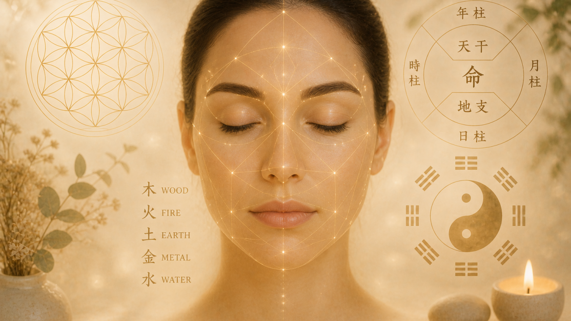 Biometafísica Facial + Mapa BAZI